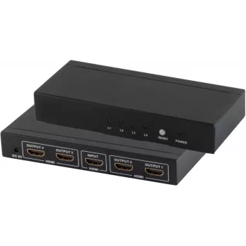 HDMI jaotur ShiverPeaks 05-03004 1xSISEND 4xVÄLJUND 4K2K