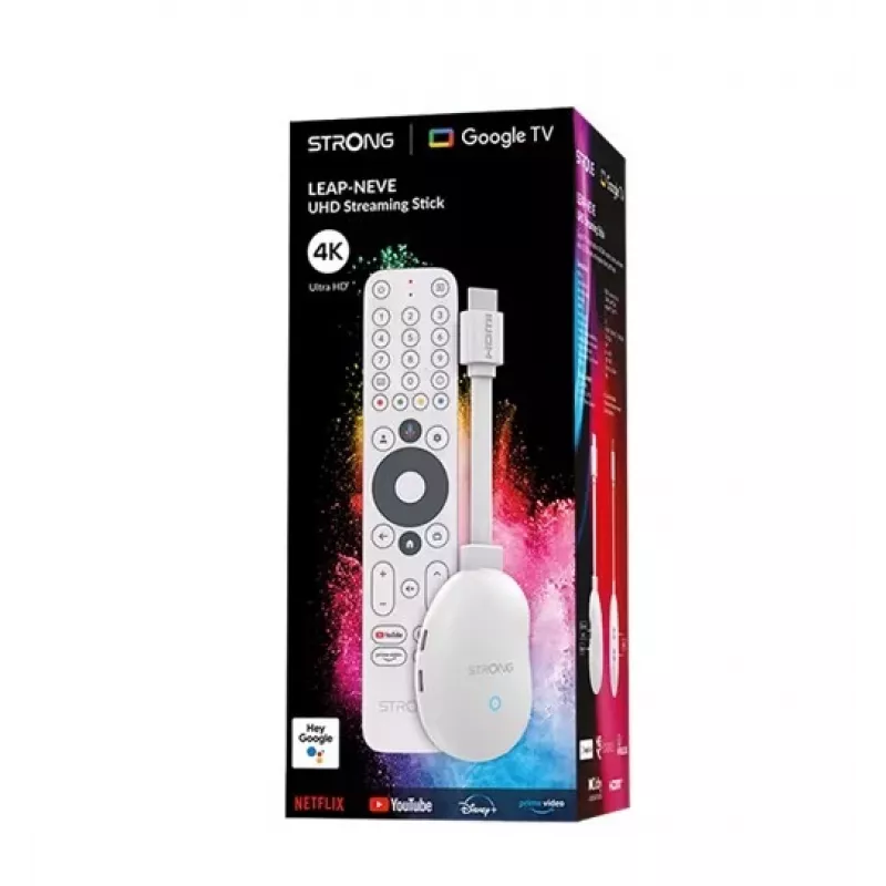 Strong Media-Player, Interneti-TV taasesitus, 4K Ultra HD, kõrge dünaamiline ulatus (HDR 10), kõrge dünaamiline (LEAP-NEVE)
