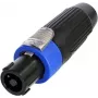 Neutrik kaabel Connector, must, 4 pooluseline (NLT4FXX-BAG)