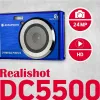 Realishot DC5500 kompaktkaamera 24 MP CMOS 5616 x 3744 pikslit sinine (DC5500BL)