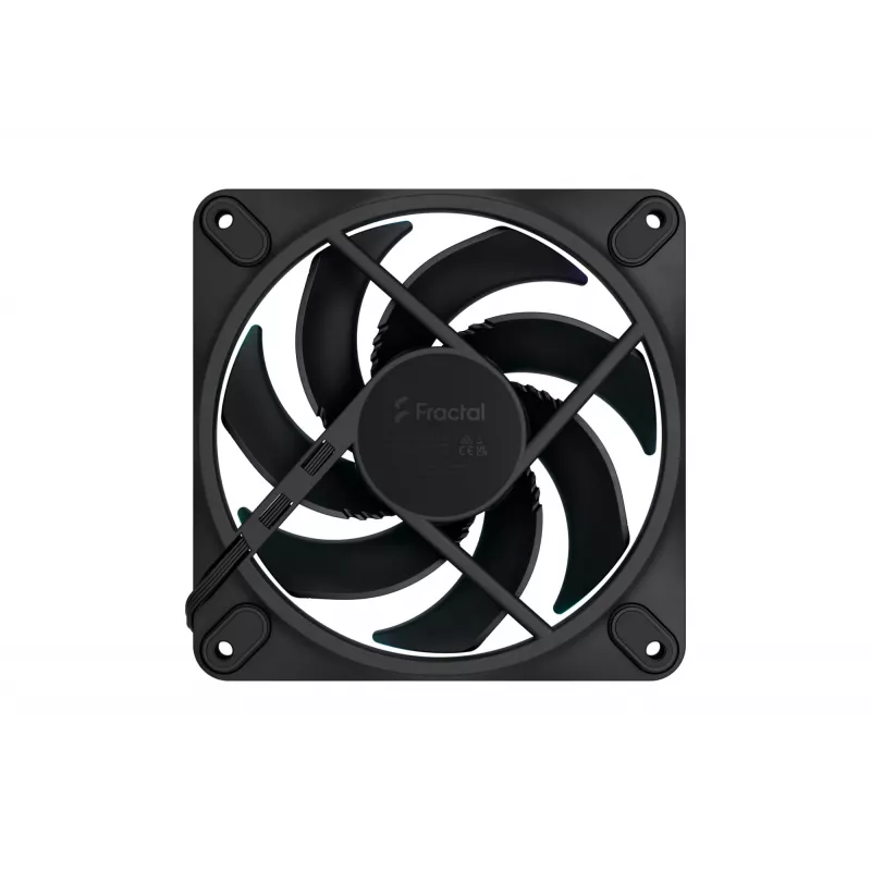 Fractal Design Momentum 12 RGB 120mm ARGB korpusventilaator - must