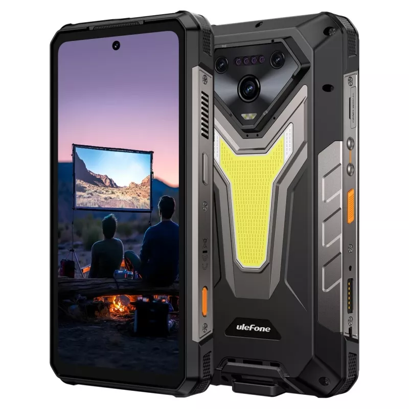 Nutitelefon UleFone Armor 34 Pro (Plus) 16/512GB 5G, töökindel Android-seade, 16 GB muutmälu, 512 GB salvestusruum, 5G-ühenduvus