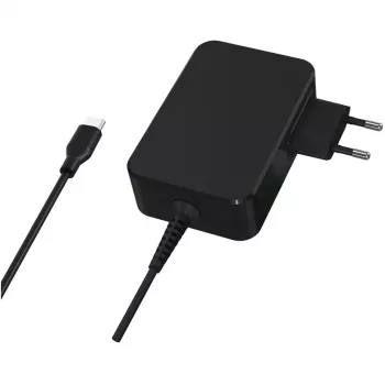 Siselaadija LC-Power LC-NB-GAN-90-C sülearvutile Must AC 220-240V