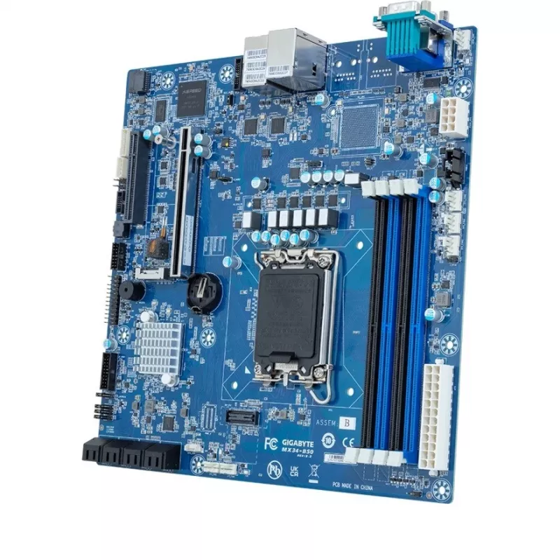 Emaplaat - Gigabyte MX34-BS0 1x LGA 1700 Intel® Xeon® E-2400 / 6300 Intel® Pentium® Gold G7400 / G7400T Intel® C262