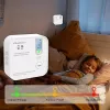 Vingugaasiandur QOLTEC 52577 — patareitoitega alarm, 85 dB helitugevus