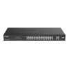 D-Link DGS-1100-26MPV2/E võrgukommutaator hallatav L2 Gigabit Ethernet (10/100/1000) Power over Ethernet (PoE) must