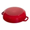 Staub Roaster Chistera 28cm ümmargune kirsipunane 40511-474-0 405114740 (40511-474-0)