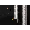 Seinale paigaldatav kapp Digitus DN-19 16-U-SW