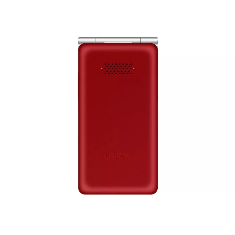 Tava-telefon MAXCOM MaxCom Comfort MM835 klapp, kahe SIM-kaardi tugi, 3,5-tolline (8,89 cm) 320×480, 1400 mAh, punane