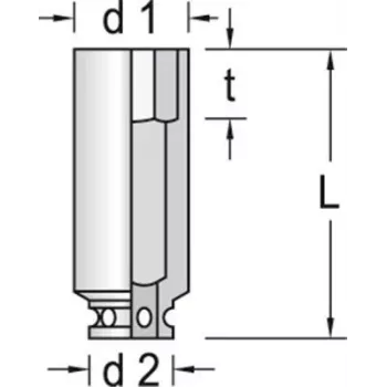 Löögipesa Gedore 6164430 Kaal 358 g