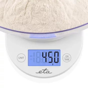 ETA | Köögikaal kausiga | ETA577090000 Mari | Jaotise väärtus 1 g | Ekraani tüüp LCD | Valge