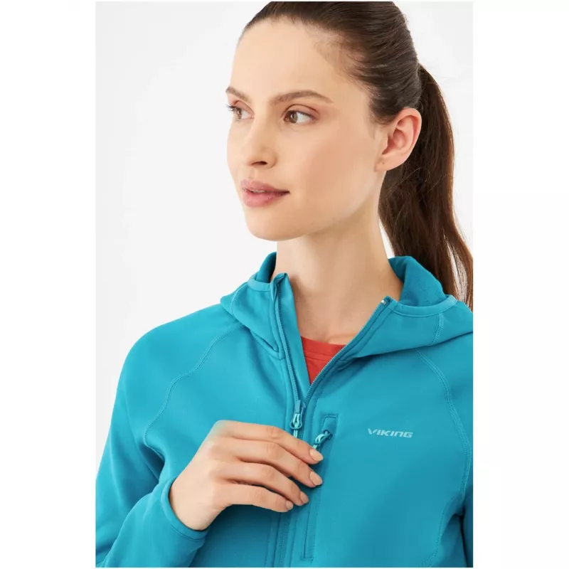 Hoodie Viking Jukon Lady S, naiste vahekiht dressipluus, mururoheline, Polartec, suurus S