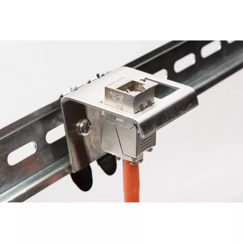 DIN-liistu adapter Digitus AN-25184 1x Keystone moodulile