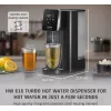 Caso Turbo Kuuma Vee Automaat | HW 616 | Veeautomaat | 2600 W | 2,5 L | Plastik/Roostevaba teras | Must/Roostevaba teras