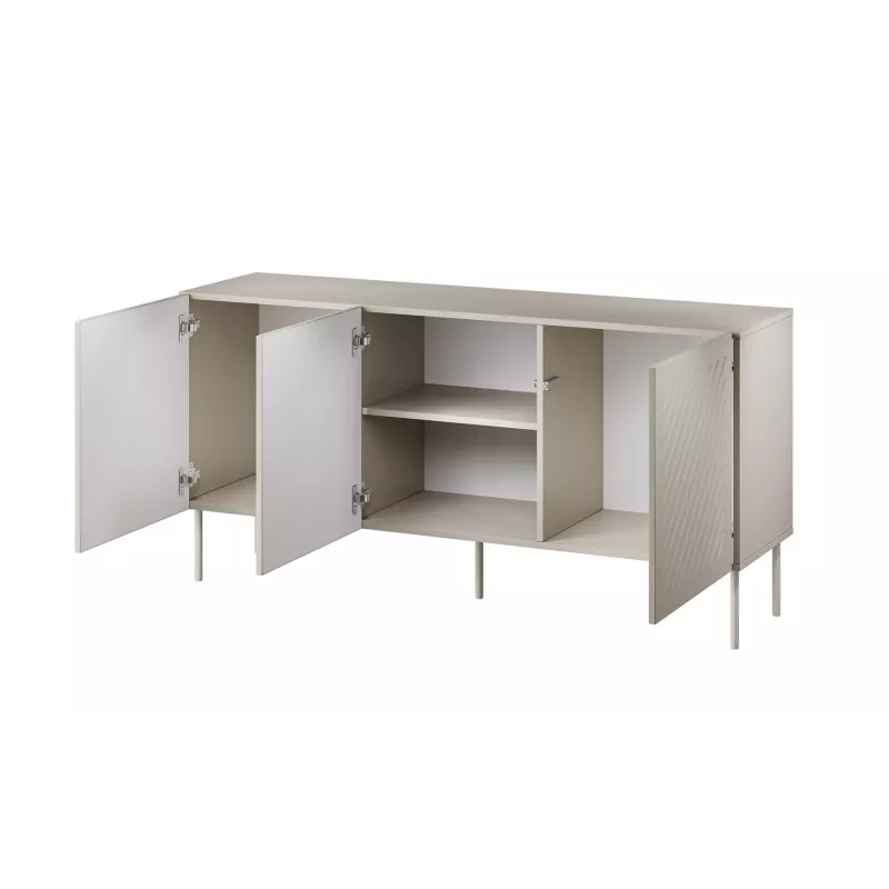 Cama SIENA kummut 150,5x40x75 matt kašmiir