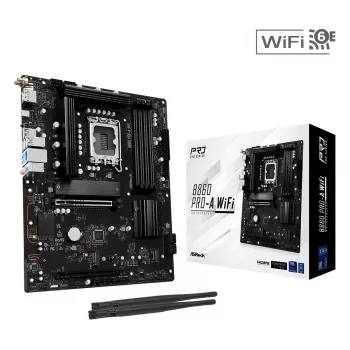 ASRock B860 Pro-A WiFi emaplaat