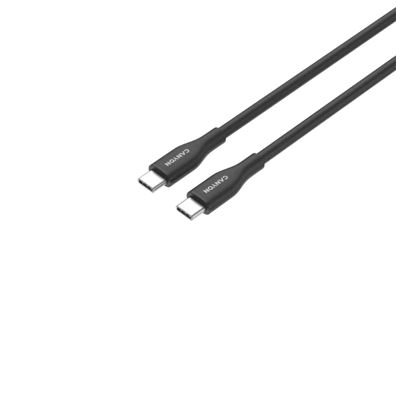 CANYON kaabel CC60SC10 C-C 60W 1m silikoonmust