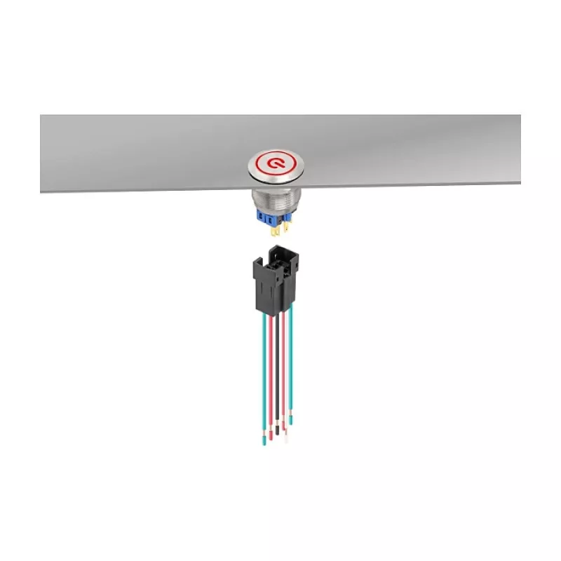 Pistikupesa DeLOCK 90790 230V 24mm sirge pistik 1 tk