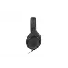 Juhtmega stuudiokõrvaklapid Sennheiser HD 200 PRO — suletud ümberkõrv, 32 Ω, 20–20000 Hz, 2 m kaabel, 3,5 mm, must