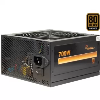 INTER-TECH ArgusNT BPS-700 toiteplokk 120mm ventilaator aktiivne PFC 6xSATA 4x PCI-E 6+2 2x 4+4pin 80+ Bronze 230V EL (88882179)