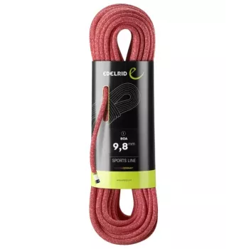 Ronimisköis Edelrid 710790802000 Punane 80000 mm 9,8 mm Polüamiid