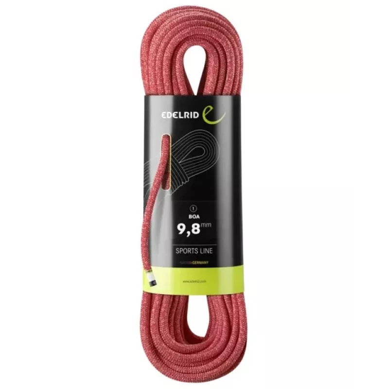 Ronimisköis Edelrid 710790802000 Punane 80000 mm 9,8 mm Polüamiid