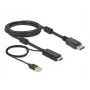 HDMI-DisplayPort kaabel DeLOCK 85964 4K 30 Hz 2 m