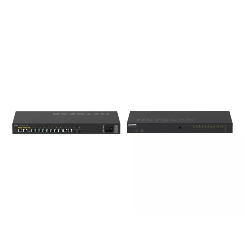 NETGEAR M4250-10G2XF-PoE++ Hallatav L2/L3 Gigabit Ethernet (10/100/1000) Toite üle Etherneti (PoE) 1U Must