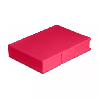Kaitsekarp DeLOCK 18374 3,5-tollisele HDD-le punane