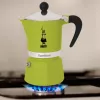 Bialetti Rainbow Moka pot Must, Roheline