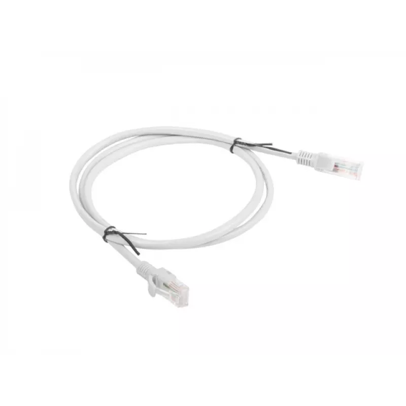 LANBERG Cat6 U/UTP RJ-45 võrgukaabel PCU6-10CC-0100-S, 1 m, hall