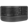Logitech Wave Keys Office klaviatuur RF juhtmevaba + Bluetooth QWERTY taani, soome, norra, rootsi, grafiit