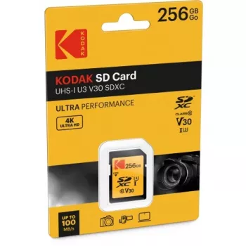 Mälukaart Kodak 256 GB UHS-I U3 V30 Ultra EKMSD256GXC10HPRK