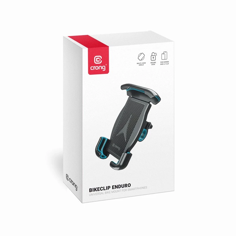 Passiivne hoidik Crong ENDURO mobiiltelefon nutitelefon must