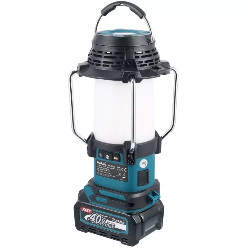 Makita raadio MR009GZ 12/14.4/18/40V koos lambiga