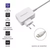 Toiteadapter QOLTEC 51039 65W AC-to-DC 220–240V 20.3V/3.25A Type C valge, 1.7 m kaabel