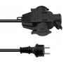 Pikenduskaabel EUROLITE 3024701D 3x2,5 mm², 3 m, pikendusjuhe