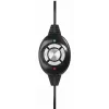 Kõrvaklapid MEDIA-TECH MT3573 juhtmega binauraalsed kokkupandavad poom-mikrofoniga, 1,9 m kaabel, USB, must
