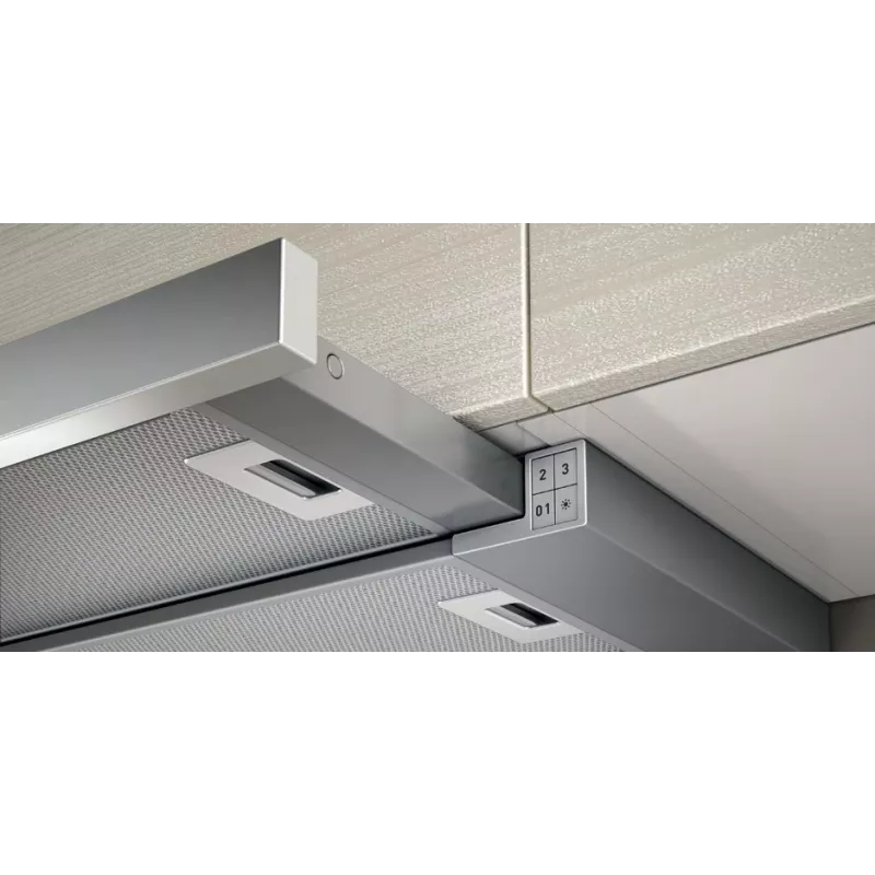 Elica ELITE14 LUX GRIX/A/60 Built-under Silver, roostevaba teras 336 m³/h