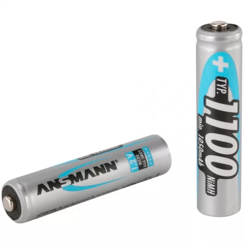 Ansmanni aku 1x2 NiMH 1100 mAh Micro AAA HR03