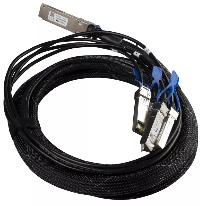 Mikrotik XQ+BC0003-XS+ kaabel InfiniBand 3 m QSFP28 4x SFP28 must,kroom