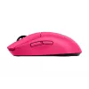 Logitech G PRO 2 - hiir - mängimiseks - parema- ja vasakukäeline - optiline - 8 nuppu - juhtmevaba, juhtmega - 2,4 GHz, USB - USB Logitech LIGHTSPEED vastuvõtja - roosa (910-007310)