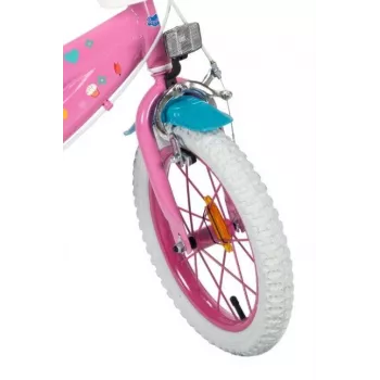 Lastejalgratas 14 Peppa Pig roosa 1495 TOIMSA