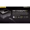 akulaadija Nitecore Ci12 Universaalne USB-laadija Li‑Ion, NiCd, NiMH akudele, 3A sisend 5/9/12V, plastkorpus