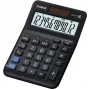 Lauakalkulaator Casio MS-20F 12-kohaline must päikese-/patareitoide