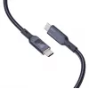 AUKEY CB-MCC102 USB-kaabel 1,8 m USB-C must 480 Gbit/s