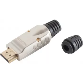 HDMI-pistik ShiverPeaks 77405-S metallist isemonteeritav, ühildub 4K2K-ga