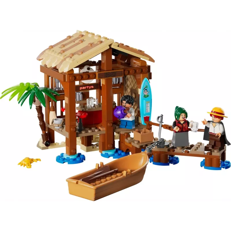 LEGO ehituskomplekt One Piece 75636 Tuuliku külaonn, 299 osa, 3 minifiguuri, 8+ aastat