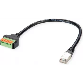 ROLINE kaabel-adapter RJ45 ST - suruklemmliist - adapter - võrk (12.02.1171)
