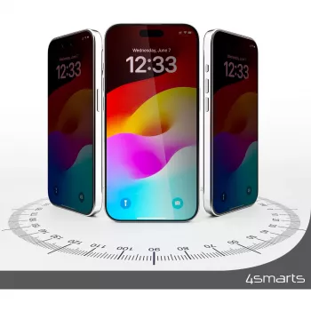 Ekraanikaitse 4smarts 540599 iPhone 15 Plus'ile kriimustuskindel